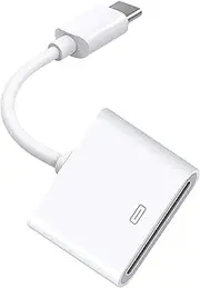 30-Pin Female to Type C USB 3.1 Male USB-C Adapter Cable Computers Components Accessories (White)