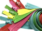 10pcs 24" YKK #5 Vislon Medium Weight Molded Plastic Separating Jacket Zipper