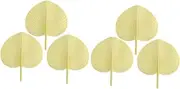 PHENOFICE 6pcs Summer Handheld Plastic Fans Traditional Style Portable Fans for Weddings Parties Home Decor and Photo Props Lightweight Design with Strong Durability