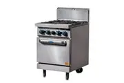CookRite 4 Burners With Oven NG
