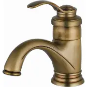 Antique Bathroom Faucet, Sink Mixer Tap, Retro Mixer Tap, Bathroom Faucet, Nostalgic Brushed Brass for Bathroom
