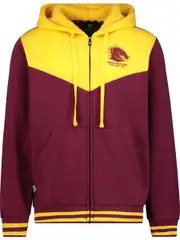 Broncos NRL Adult Fleece Zip Jacket