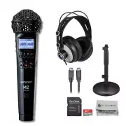 Zoom M2 with Frameworks GFW-MIC-0501, StreamEye Cans50, Calrad 72-156-6, SD Card