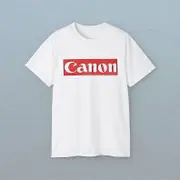 Canon Camera Film Logo T-Shirt, Professional Photography, Custom Printed T-Shirt,-Pch234 Pure cotton high quality M
