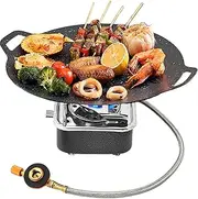 Camp Stove,Small Foldable Cooking Stove - Multi-functional Camping Equipment, Lightweight Backpacking Burner for Outdoor Survival Disaster Relief Hunting