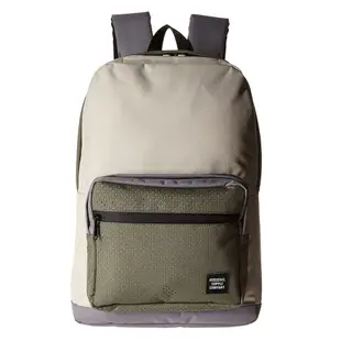 Herschel Pop Quiz 大型 Aspect 高階 米白 綠 灰 網狀 帆布 筆電夾層 書包 後背包 現貨