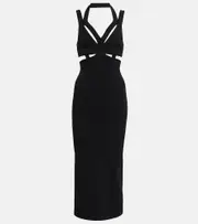 [Dion Lee] Dion Lee Interlink midi dress AU 4 black