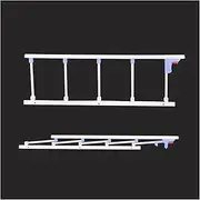 Foldable Bed Side Guard,Folding Bed Rail,Folding Bed Rail for Elderly Adults,Bed Rails Safety Assist Handle Bed Railing for Elderly Seniors Safety Guard,Durable,120 * 40cm/47.24 *