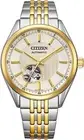 Citizen Collection NH9114-99P Skeleton Automatic Mechanical Watch Men Japan