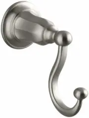 5.834 Inches Diameter Kelston Robe Hook Brushed Nickel - pack of 10