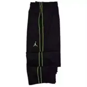NEW KIDS BOYS NIKE JORDAN JUMPMAN BLACK GREEN TRACK PANTS 951103-980 SIZE L