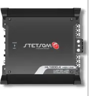 Stetsom HL 1200.4 1 OHM Digital Amplifier 4 Channels Class D 1.2k USA SELLER