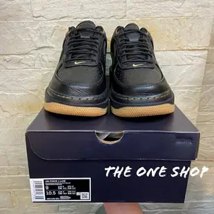 TheOneShop NIKE AIR FORCE 1 LUXE 黑色 全黑 膠底 防水 皮革 DB4109-001