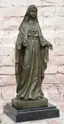 Hot Cast Bronze Religious Statue Our Lady Immaculate Sculpture Figurine Art Deco