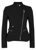 High Journey Stretch-jersey Jacket - Black - 46 (UK14 / L) 46 (UK14 / L)