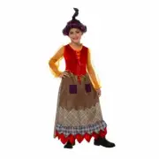 Hocus Pocus Mary Sanderson Salem Sisters Goofy Witch Child Costume Includes Wig