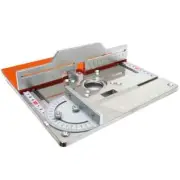 Router Table Insert Plate Electric Wood Board with Miter Gauge Guide Table Saw