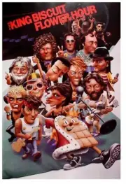 Original King Biscuit 1988 Poster Jerry Garcia John Lennon Springsteen Bowie