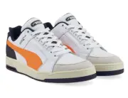PUMA Men's Slipstream Lo Retro Shoes White/Orange 384692-03 h