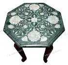 Green Marble Coffee Table Top Mosaic Table Top Side Table Living Room Furniture