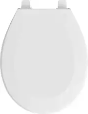 PROFLO PFTSE1000 White Round Closed-Front Toilet Seat & Lid
