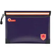 Fireproof Document Bag 2200°F/5200°F, 11×7.8"with Zipper and Reflective Strip...