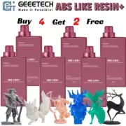 【Buy 4 Get 2 Free,Add 6】GEEETECH 1KG SLA/LCD 3D Printer ABS-LIKE 405nm UV Resin