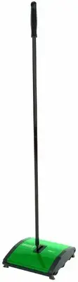 BG23 Sweeper with 2 Nylon Brush Rolls, 7-1/2" Cleaning Path, Green
