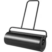 Lawn Roller, 17 Gallon 36 Inch Sand/Water Filled Yard Roller, Steel Sod Roller with Easy-turn Plug and U-Shaped Ergonomic Handle for Convenient Push and Pull, for Lawn, Garden, Farm, Park,