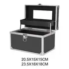 Manicure Supplies Case Lightweight Makeup Train Case for Supplies