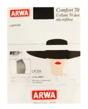 Women's tights 70 den opaque microfiber ARWA article COMFORT 70