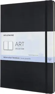 Moleskine Art A4 Watercolour Notebook, Black