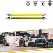 2X Gold Eye-Catching Front Bumper lip Rear Diffuser Strut Rod For Benz Porsche (for: Porsche)