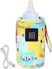 Bottle Warmer - Safe Sterilisation Heater, Multifunctional Warmer | Portable Baby Bottle Constant Insulator, Adjustable Temperature Settings, Bottle Heater, Automatic Shut-Off Warmer for