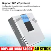 Unlocked Linksys PAP2T VoIP Phone Voice Adapter SIP with 2 FXS Ports For Home