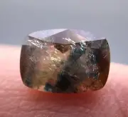 1.60 CT Axinite with blue lush cut gemstone from Pakistan