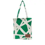 [Missoni Home] Missoni Home Striped Tote Bag ONE SIZE WHITE/GREEN