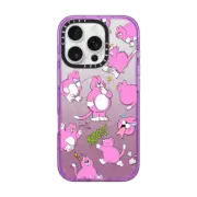 iPhone 16 Pro Impact Case MagSafe Compatible PINGO STICKER BY ZIZONE