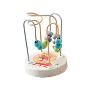 Kaper Kidz Lion Jungle Animal Small Roller Coaster Bead Maze Children's Toy 12m+