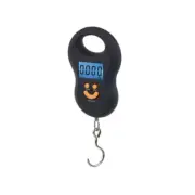 Portable Luggage Electronic Scale 50kg 10g Hook Fishing Scale with Smiling Face