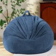 No Filler Bean Bag Chair Cover Reusable 36x45 Inch Heavy Duty Corduroy - Stuf...