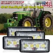 4Pcs LED Upper Cab Light Lamp RE306510 for John Deere 7210 7410 7510 7610 7710