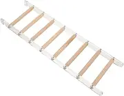 GANAZONO Wood Bird Ladder Durable Climbing Step Ladder for Parrots Design Safety Slip Features Multi Functional Pet Exercise Accessory for Birdcage Decor