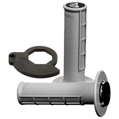 Renthal 2136720013 Half Waffle MX Original Lock-On Grips Soft Compound For KTM
