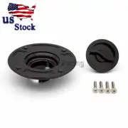 Keyless Gas Fuel Tank Cap Cover Black For Suzuki TL1000S/R GS500 GSXR600 GSXR750