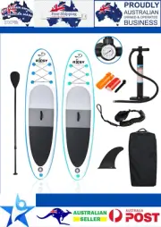 10.5' Inflatable Stand Up Surfing SUP Paddle Board Set Portable Anti-slip
