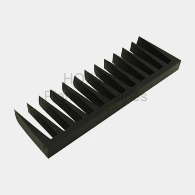 Piano Tuning Gang Mute - One Piece Rubber Mute With 13 Wedges Muting Piano Notes