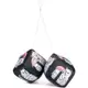RIPNDIP 中指貓 RNDSPR24246 SUSHI NERM FUZZY DICE 骰子吊飾 汽車裝飾 (黑色)