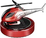 Car Air Freshener - Helicopter Design Solar Powered Dashboard Ornaments,Long-lasting Natural Odor Eliminator For Home Kitchen Gym RV