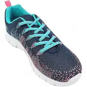 Dek Superlight Womens/Ladies Starlight Memory Foam Trainers Navy/Aqua/Fuchsia 8 UK